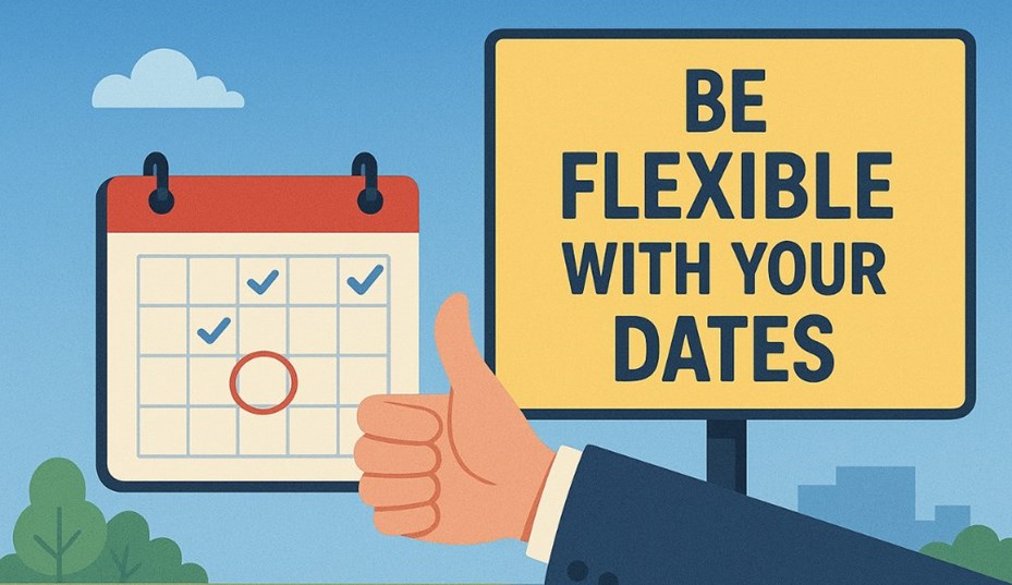 Be Flexible with Your Dates
