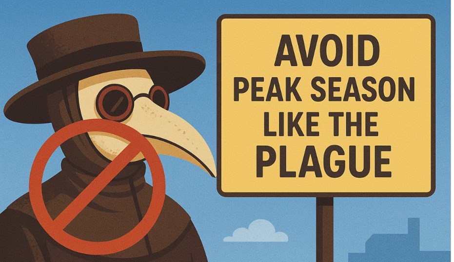 Avoid Peak Season Like the Plague