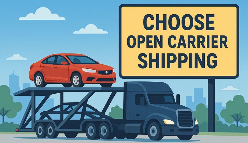 Choose Open Carrier Shipping