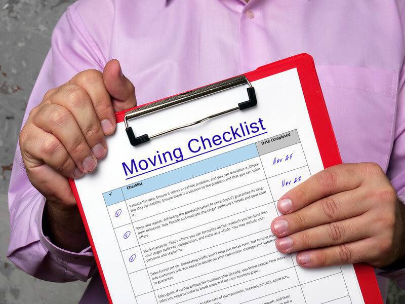 The Best Room By Room Moving Checklist For Packing