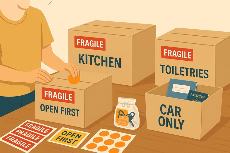 Label Fragile Items Clearly