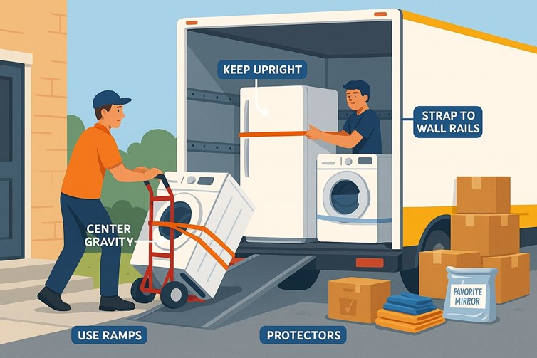Load Everything Safely into the Truck