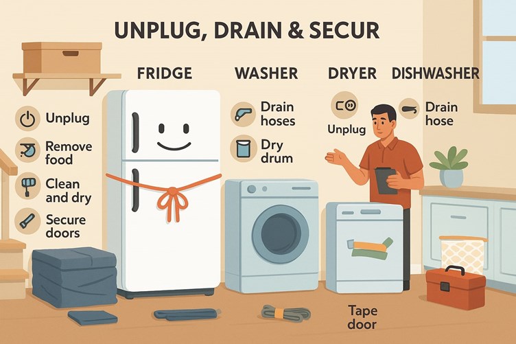 Unplug, Drain & Secure
