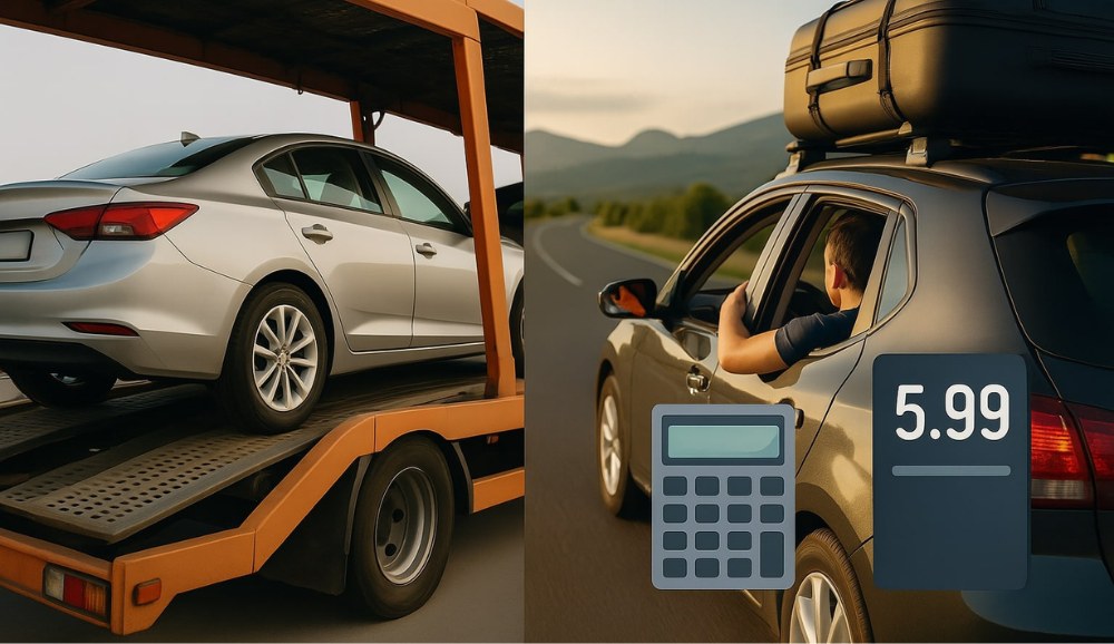 Is it cheaper to ship a car or drive it yourself