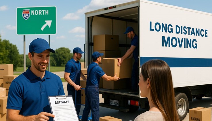 Cost to Hire Long Distance Movers in Houston