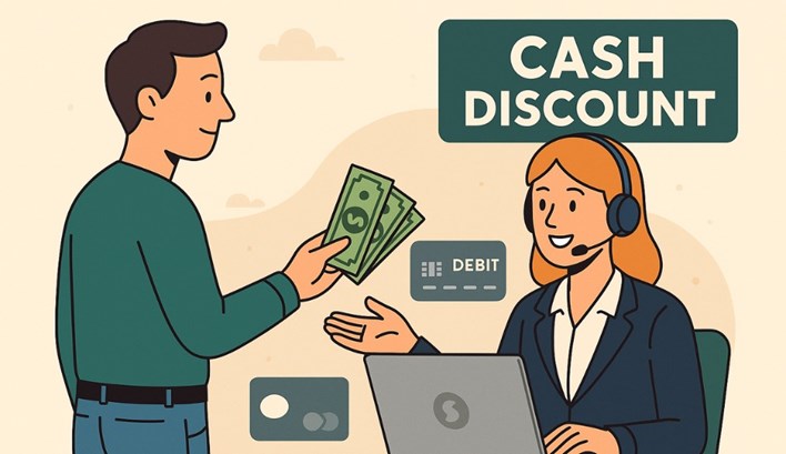 Pay with Cash or Debit