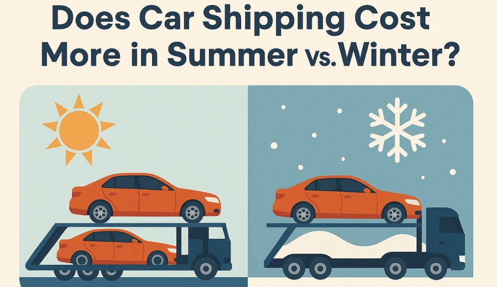 Does Car Shipping Cost More in Summer vs. Winter